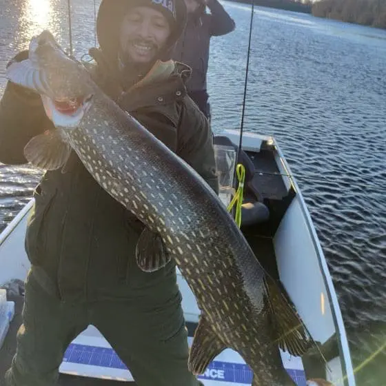 JN-Predetator vann längsta fisk med den här gäddan på 110 cm