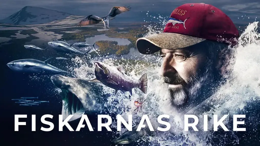 Fiskarnas rike omslagsbild. Lånad från svtplay.