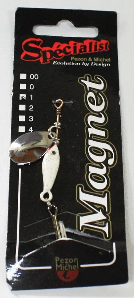 Pezon & Michel Magnet Spinner Glitter White 3,5g Nr.1