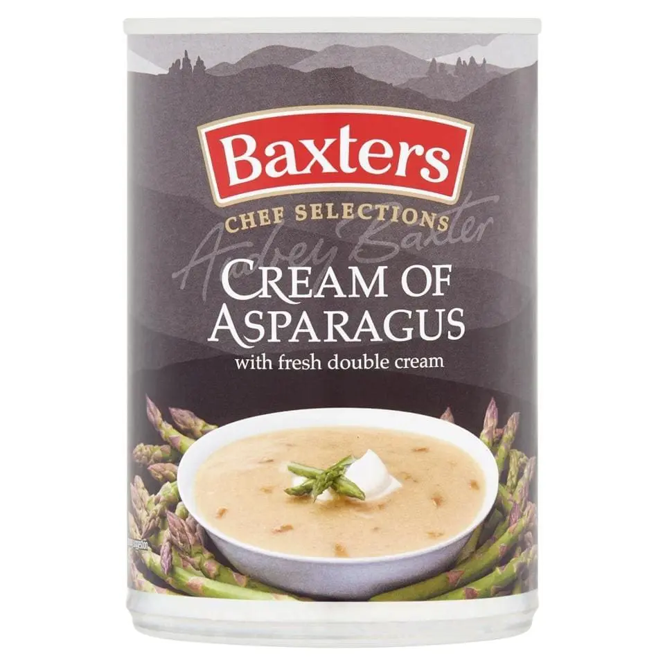 Baxters Chef Selections Sparriskräm med färsk dubbelkräm, 400g