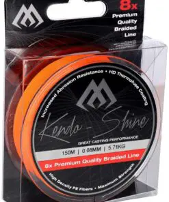 Alternative view of Mikado Flätlina Kendo Shine 150m Flou Orange