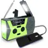 Nödradio Vev / Solcell  AM/FM Powerbank inkl USB