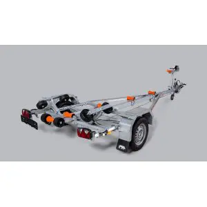 Alternative view of Respo 80 Km/h Bromsad båttrailer båtar upp till 5,3m