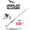 Haspelset Allround 5-25g - Haspelrulle 3000 12+1 BB & Sensual N.G. Medium Light Spin 240