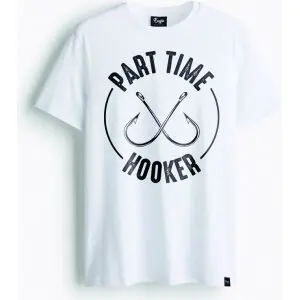 Eagle Fishing T-shirts  | Part Time Hooker | Support Your Local Tackle Shop