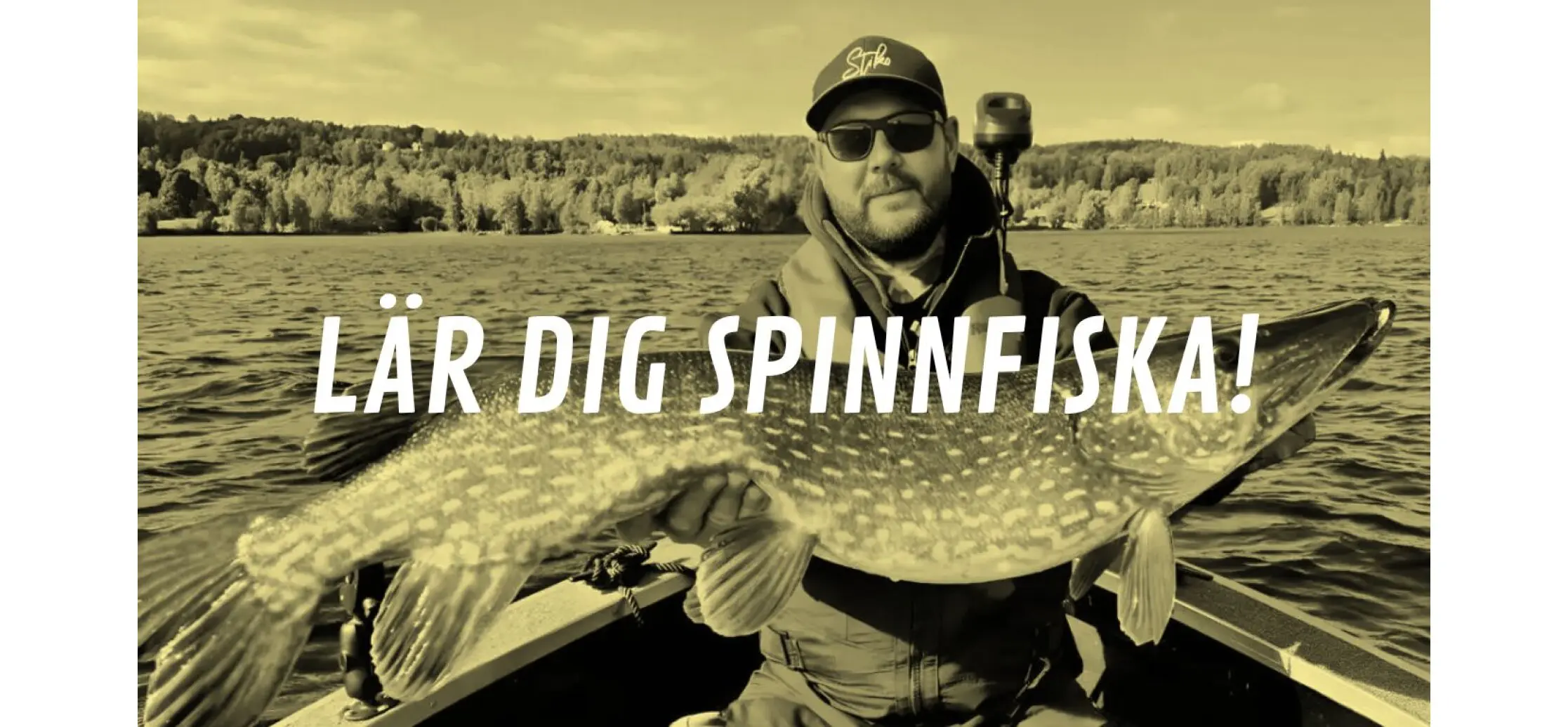 Heldagskurs för grupp om 3-4 – Upptäck Dalarnas bästa gäddevatten