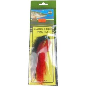 Black & red pike fly