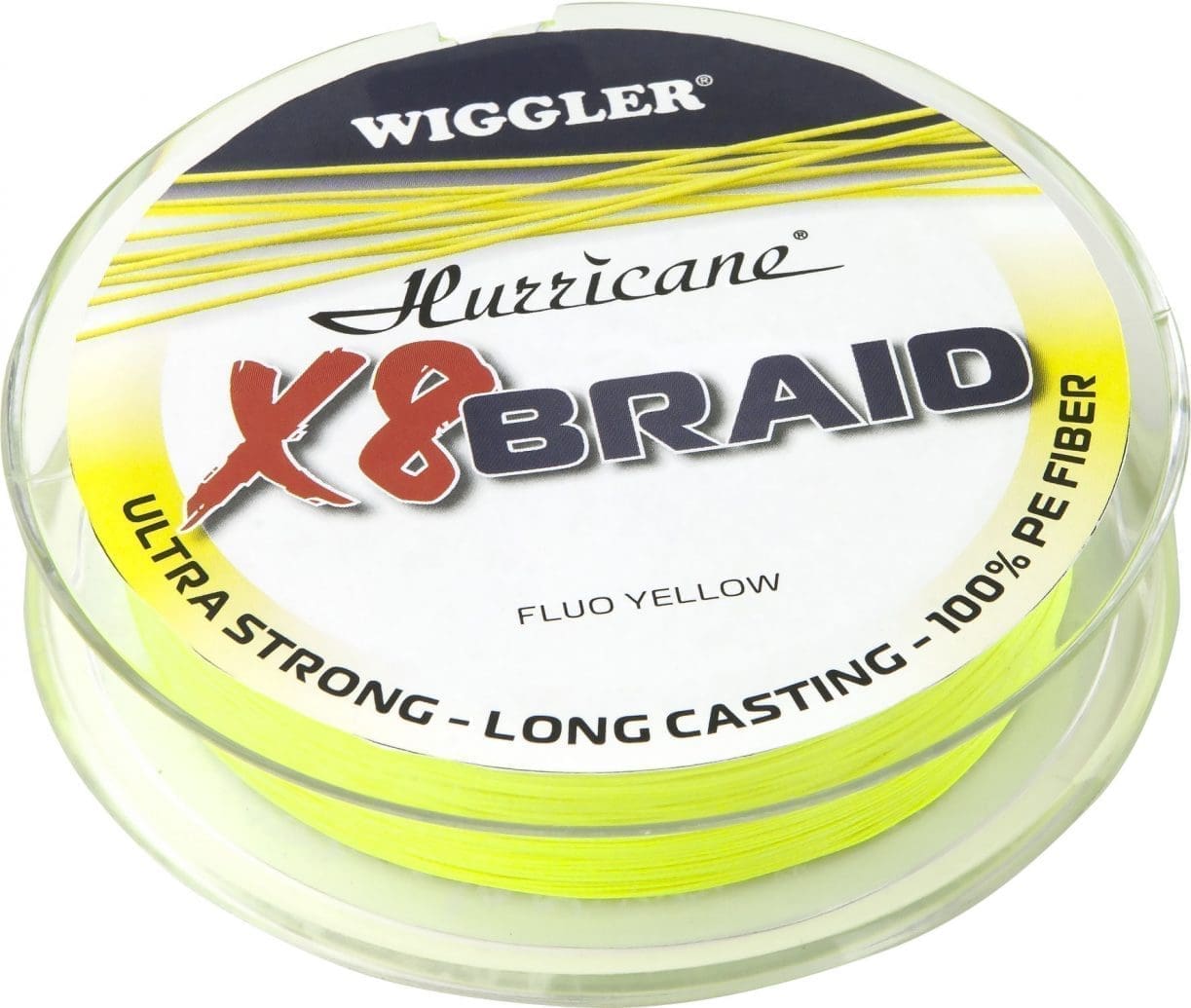 Hurricane X8 Braid Fluo Yellow 270m