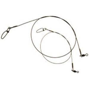 BFT nylon coated wire leader 12", 30lbs 2pack