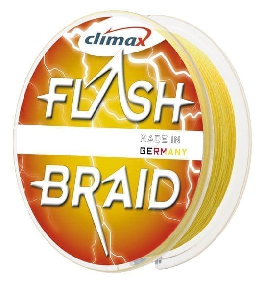 Climax Flash Braid gul 300 m flätlina 0,40mm