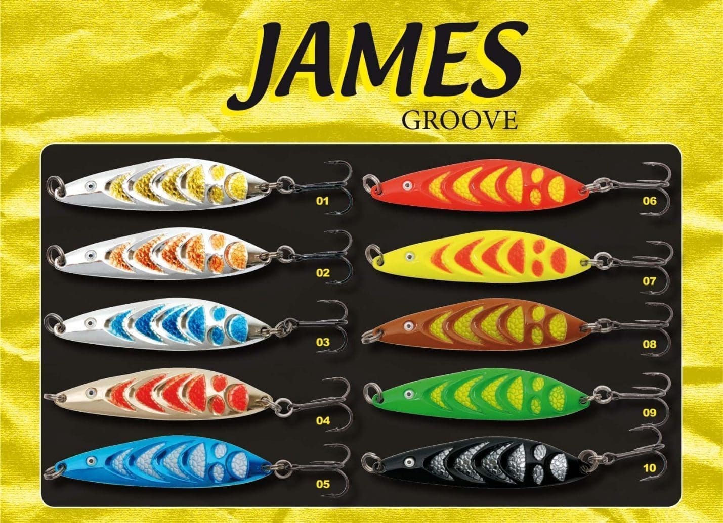 James Groove 8,3cm 21g, fiskedrag, 2