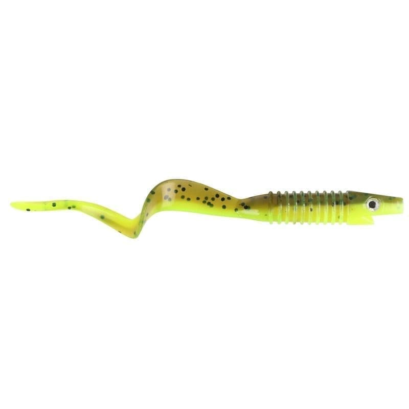 Pigster Tail, 12cm, 9gr, Brown Chartreuse Flake - st