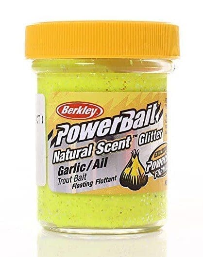 Berkley PowerBait Natural Scent Garlic är ett öringsbete som smakar och doftar precis som levande agn!