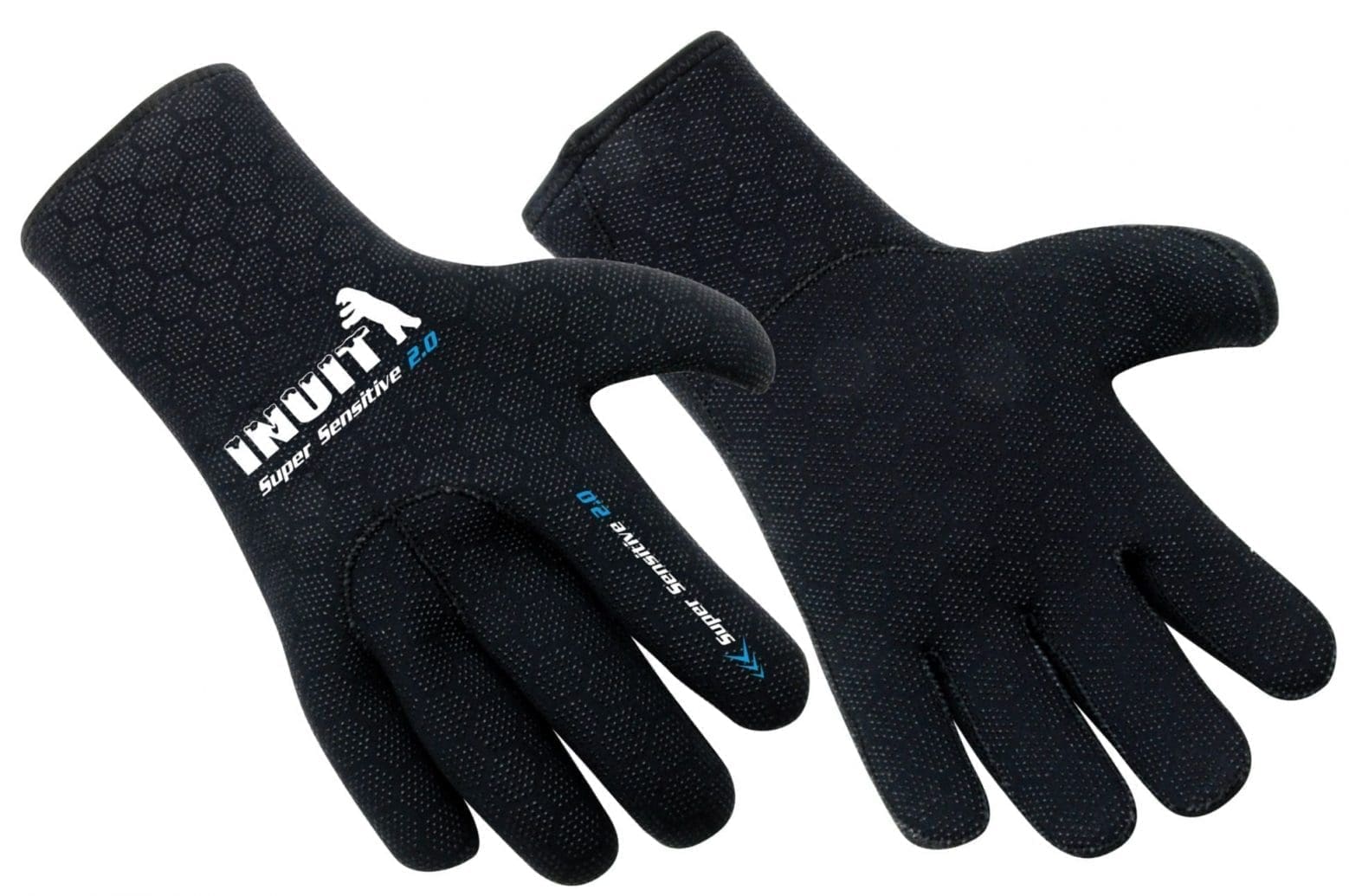 Inuit Super Sensitive -handskarna är endast 2mm tjocka!