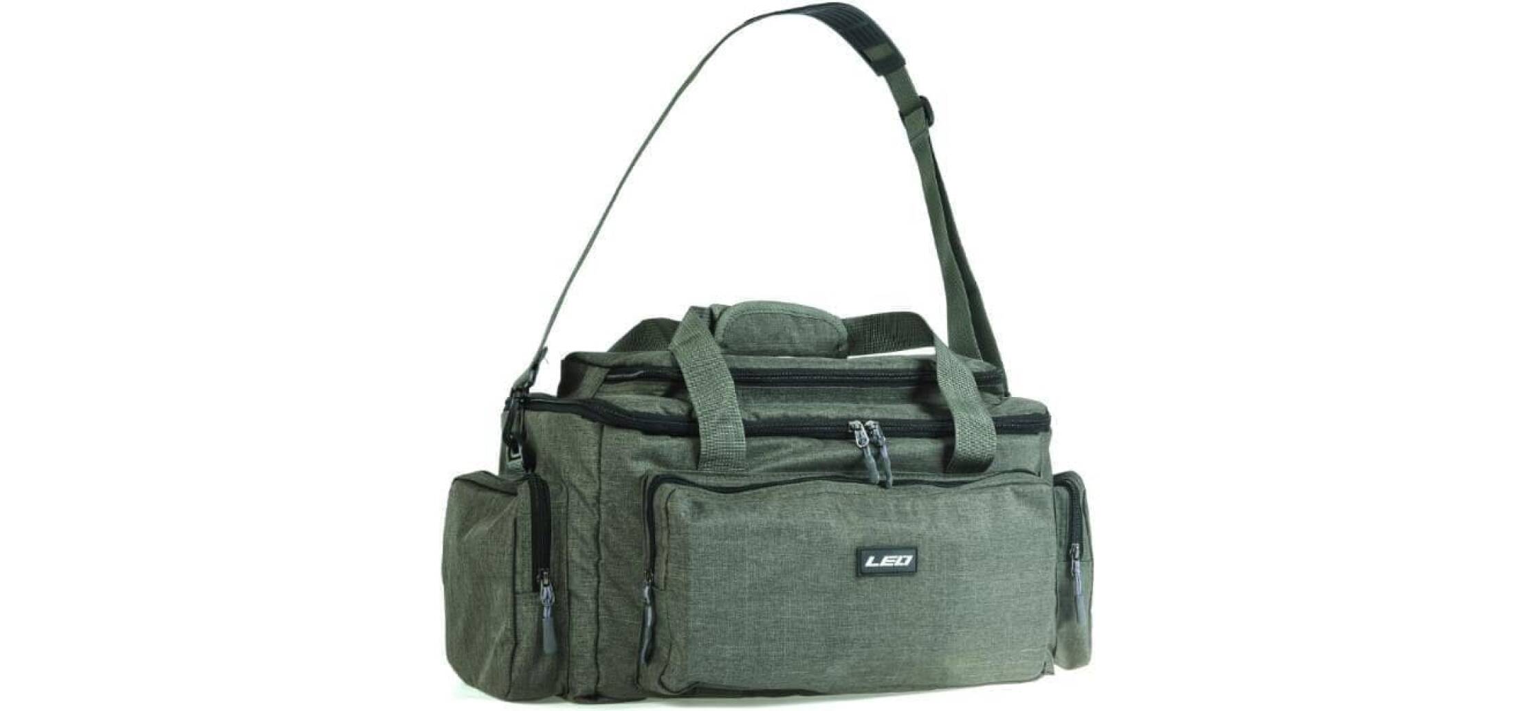 Nylon Carp Fishing Bag Multifunktionell Outdoor Fiskeredskap Bag Pack Fiske Reel Lure Storage axelväska handväska