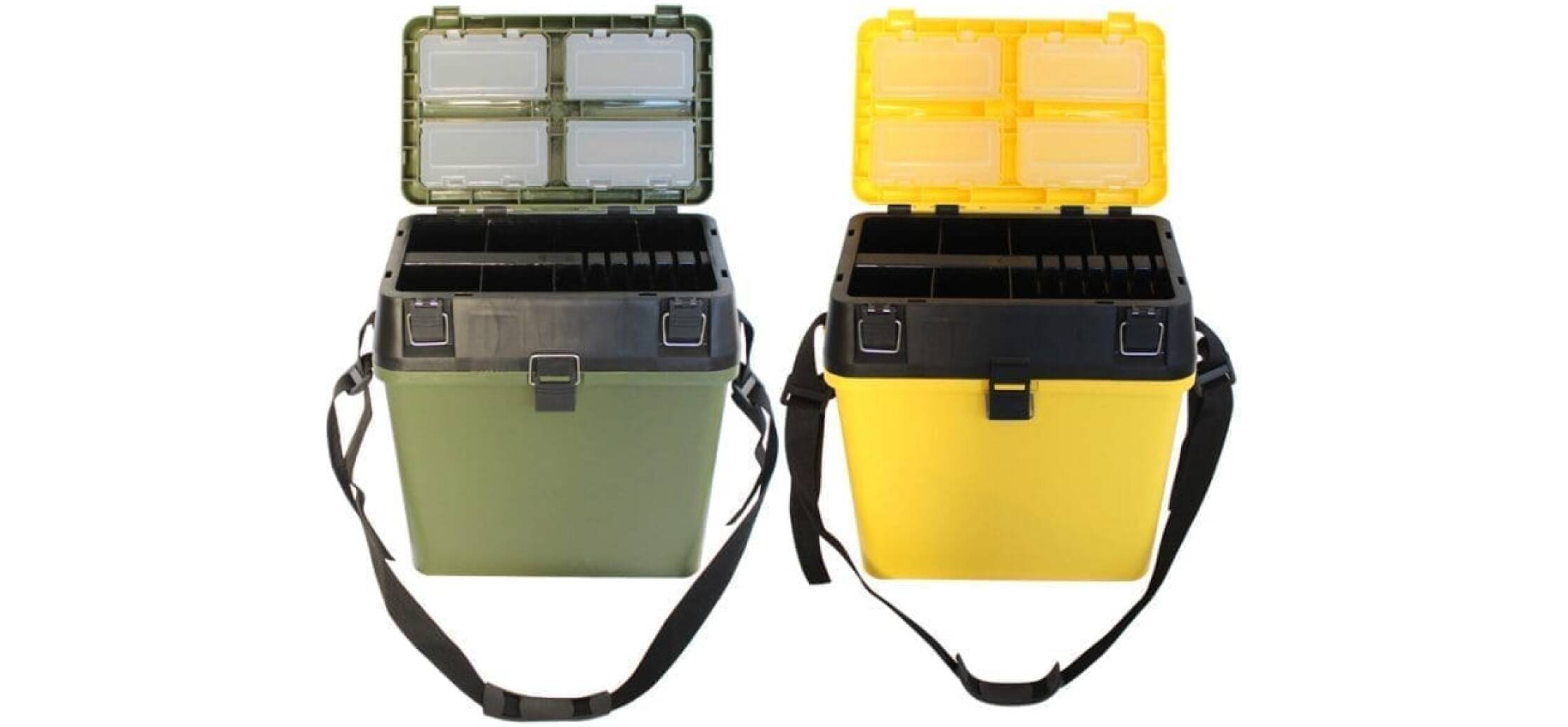 Stor kapacitet fiskeredskap rutan Hög kvalitet Portable Live Fiske Box Camping Fiske Box Seat Belt Buckle Design