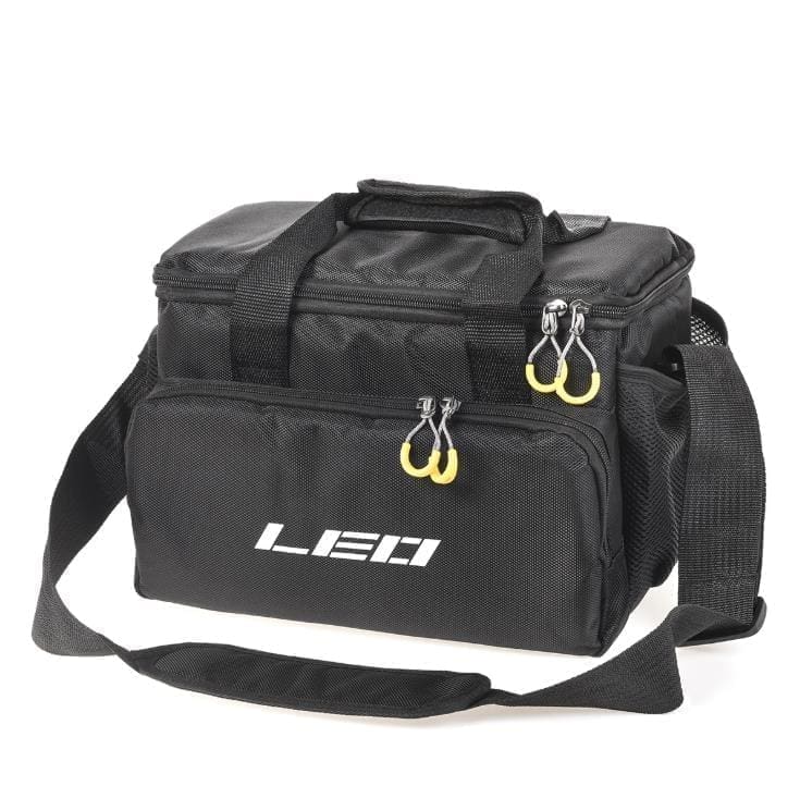LEO Portable Multifunktions Fiske Bag Lure Reel Shoulder Waist Ryggsäck väska för Carp L32 Tjock Square Lure Bag