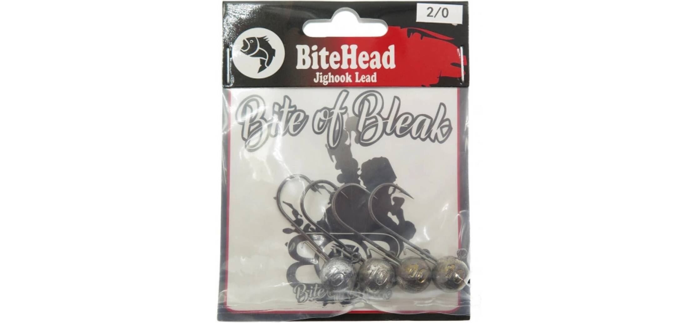 Bite Of Bleak Bitehead Lead 10g 2/0 4-pack