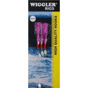 Wiggler flasher rig med krokar i storlek 3/0
