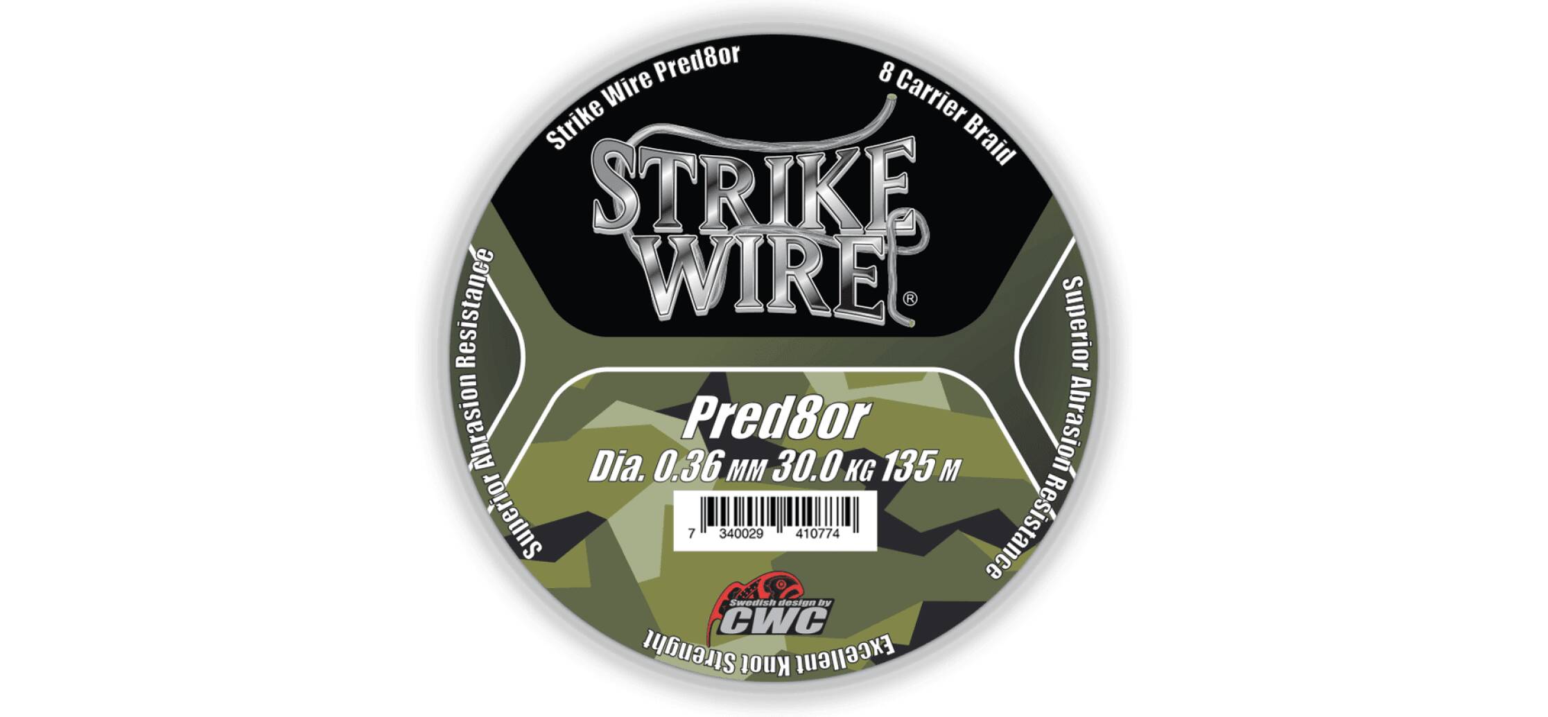 Strike Wire Pred8or X8 är både tystare