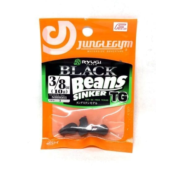 Black Beans sinker är ett riktigt innovativt och smidigt sänke till bl.a Texas Rigg. Tillverkat i 100% Tungsten.