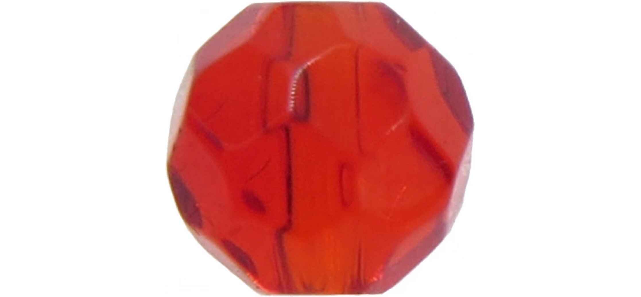 Bite of Bleak - Glass Beads, 10mm Red 10-pack