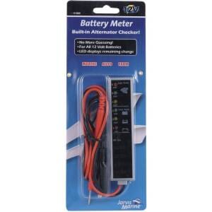 En batterimätare till att mäta styrkan på dina batterier när du använder din elmotor!