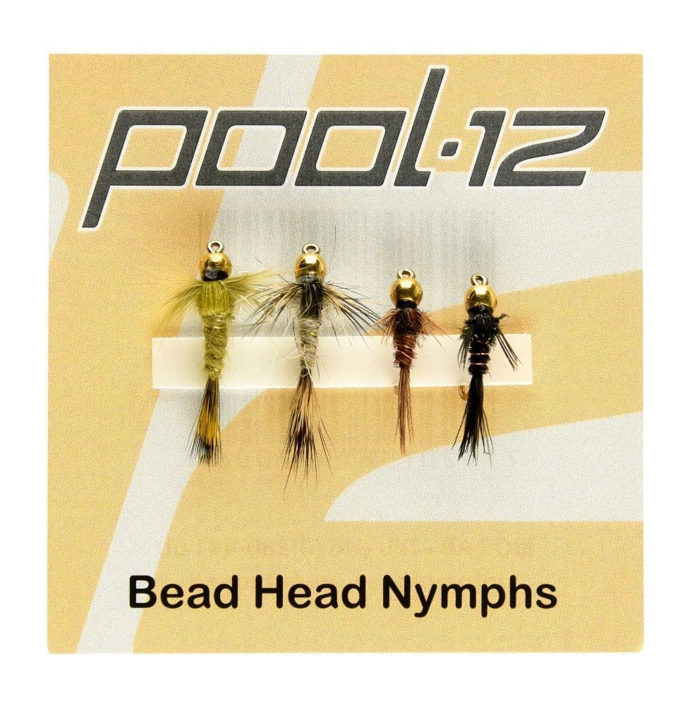 Pool 12 4-Pack Bead Head Nymphs