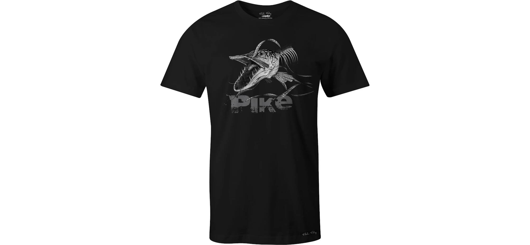 Fladen Angry Pike Svart T-shirt
