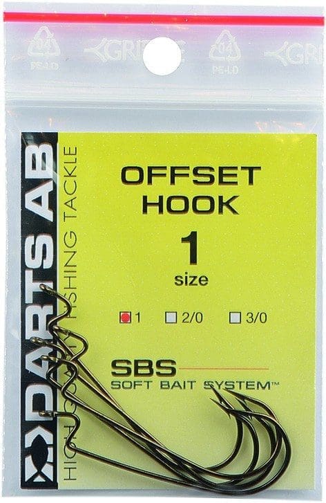 Darts Offset Wide Gap Hook - 3 pack #1 - Kanalgratis