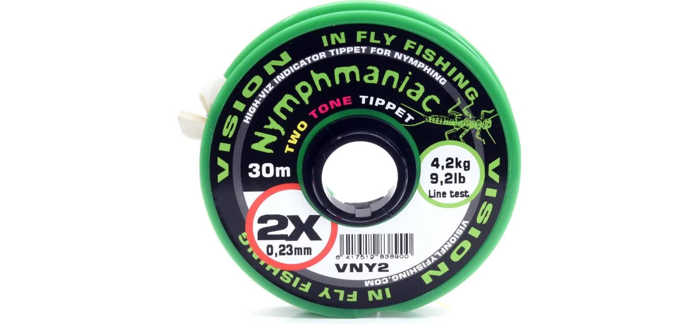 Vision Tippet Nymphmaniac Indicator 6.8lb / 3.1kg / 3X