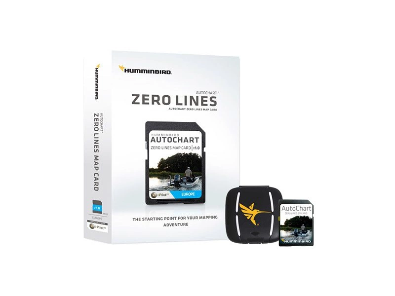 Humminbird AutoChart ZeroLine, SD kort
