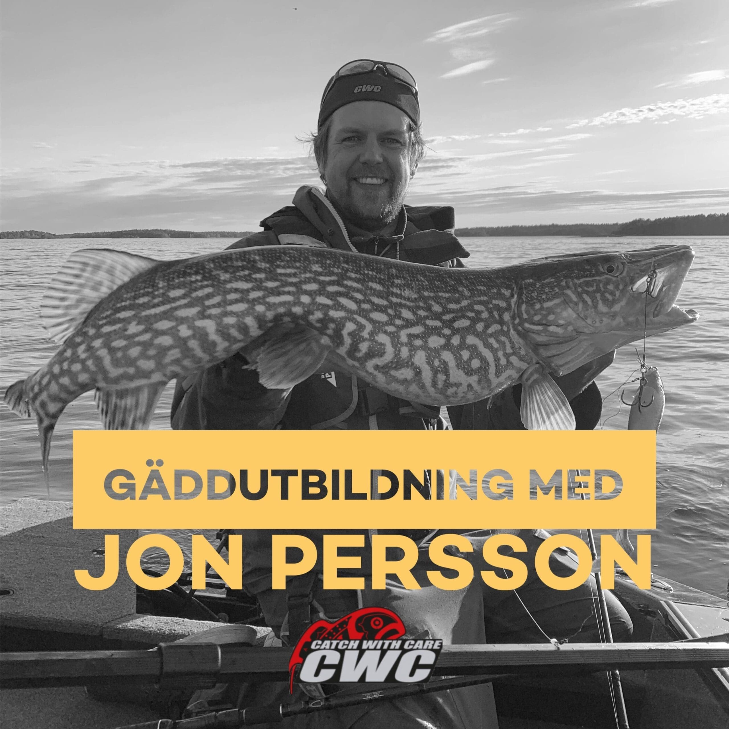 Gäddutbildning med Jon Persson från CWC Fishing team