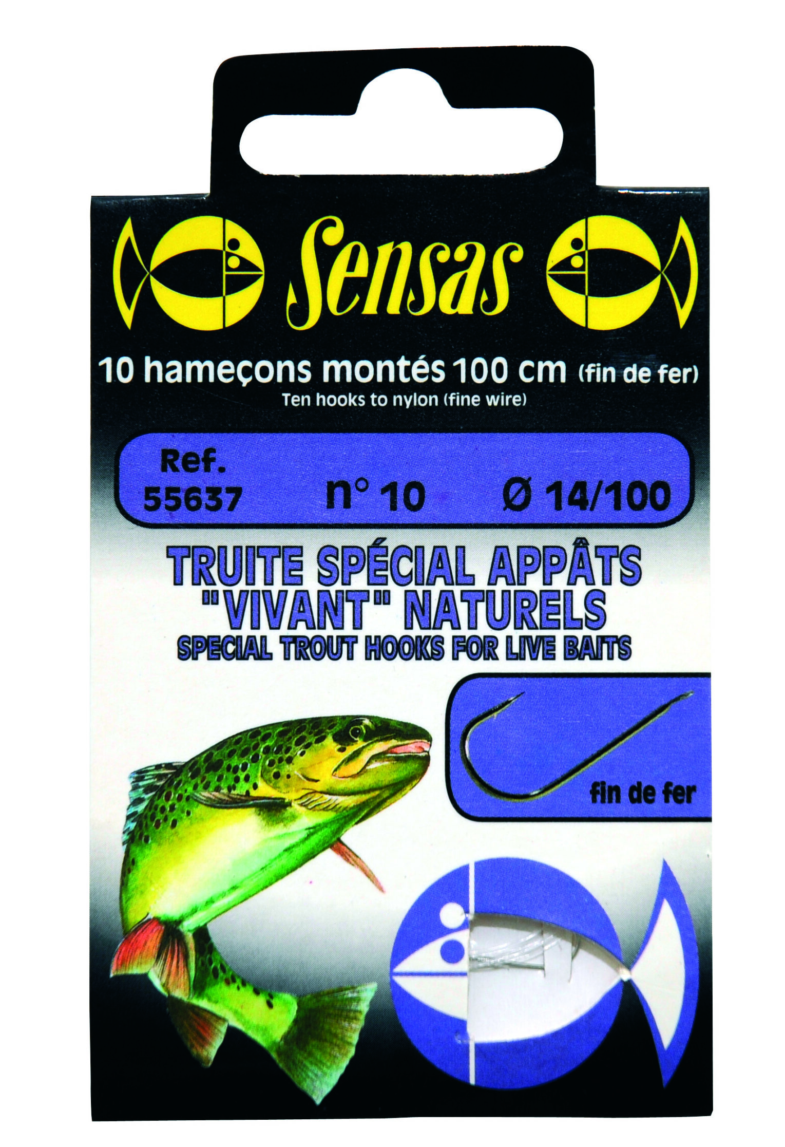 H/N Sp.Trout Bait Barbed 10/14 - Eagle Fishing