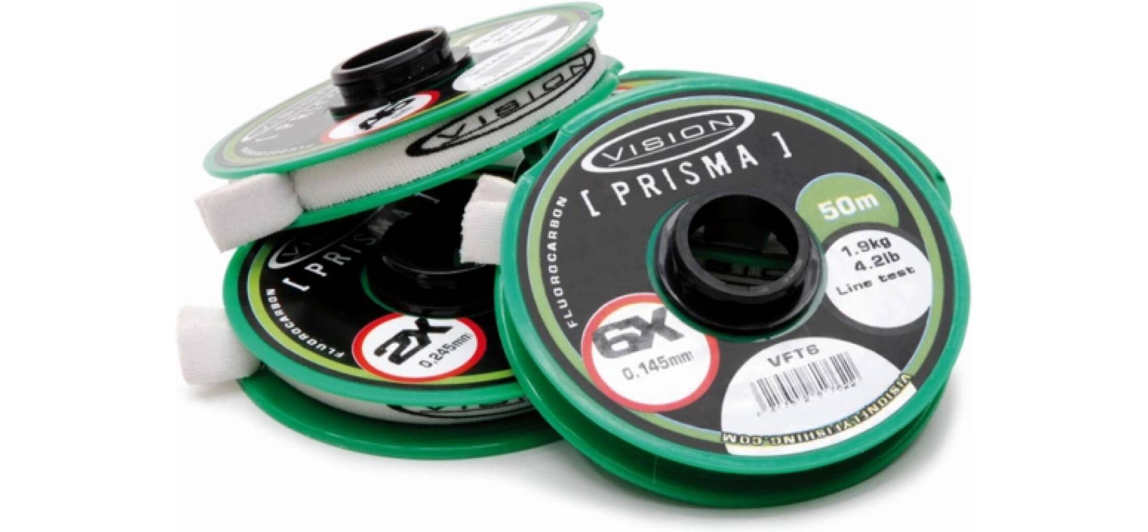 Vision Prisma Fluorocarbon tippet 3X - 50m