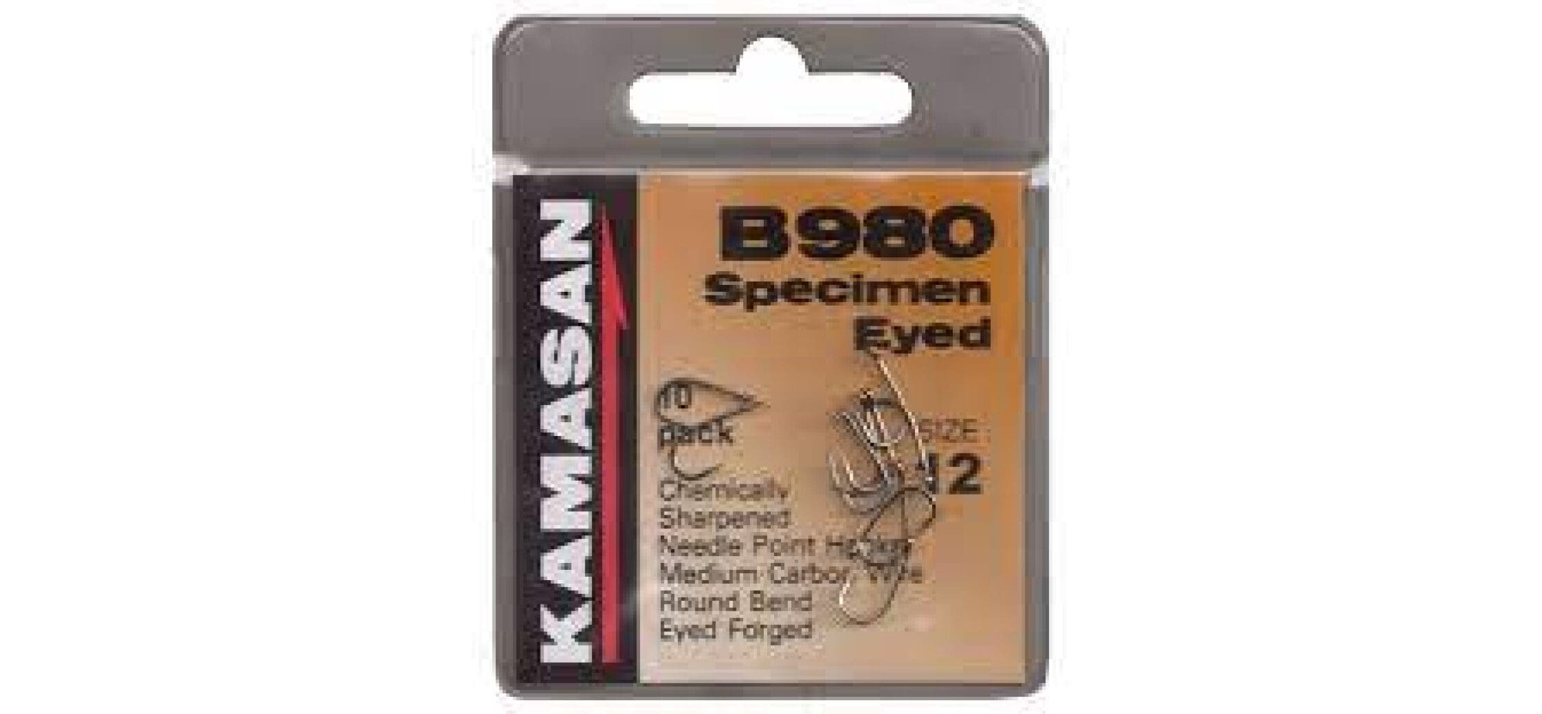 Kamasan B980 - Specimen Eyed, Strl. 10