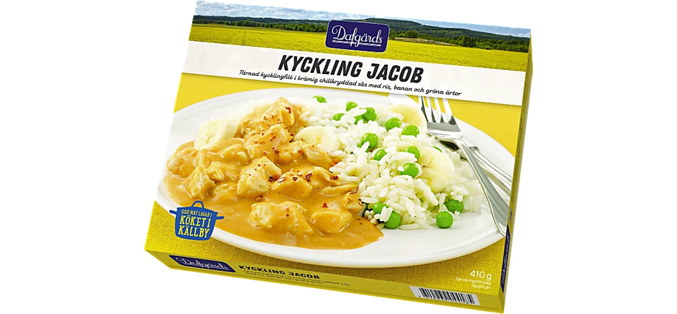 Kyckling Jacob - portionsrätt