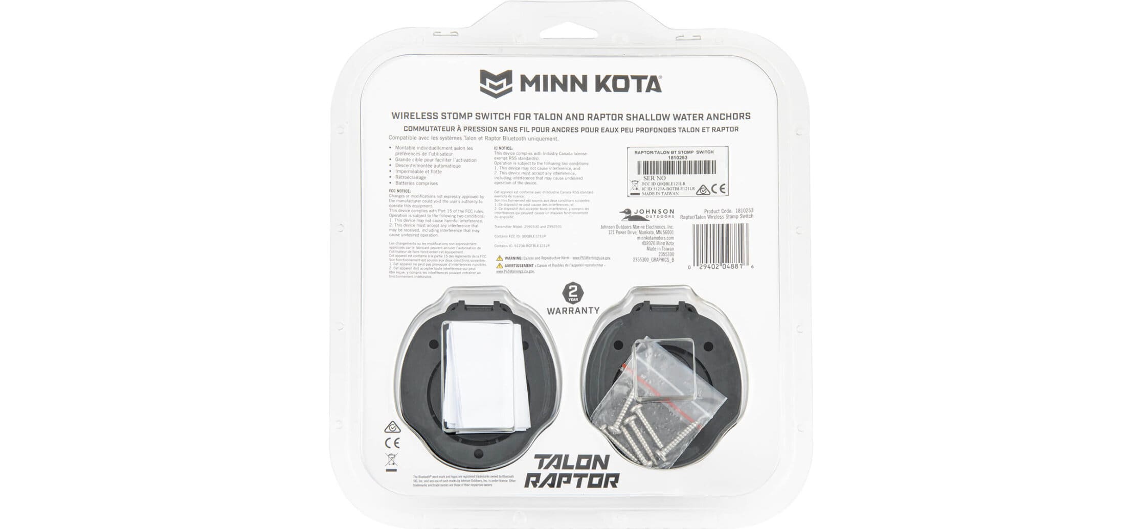 Minn Kota Raptor / Talon Stomp Fotkontroll - Bild 10