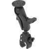 RAM® Tough-Claw™ Small Clamp Mount with Round Plate Adapter - Medium - C Size