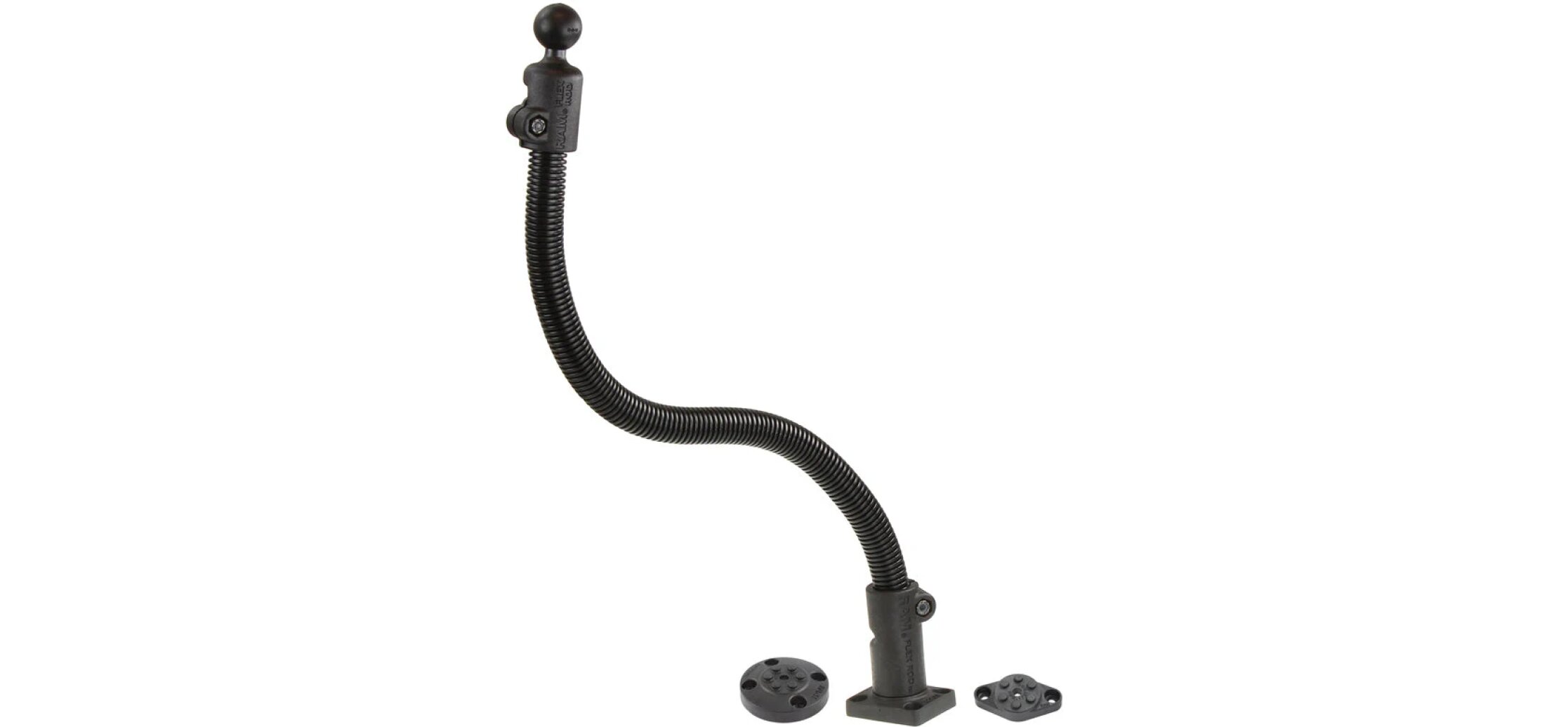 RAM® Flex-Rod™ 18" Ball Base with RAM® Pin-Lock™ Drill-Down Accessories